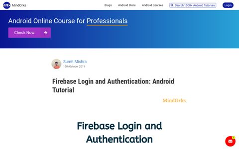 Firebase Login and Authentication: Android Tutorial