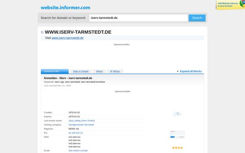 iserv-tarmstedt.de - Website Informer - Informer Technologies ...