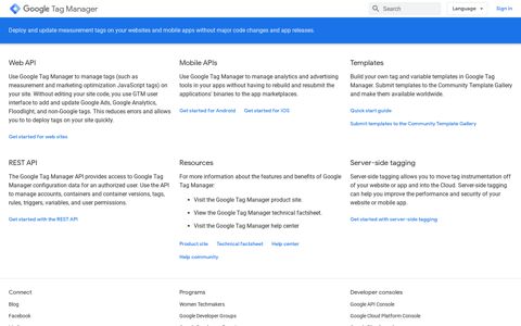 Google Tag Manager | Google Developers