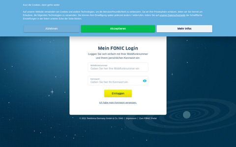 FONIC-Login - Einfach und schnell bei FONIC einloggen