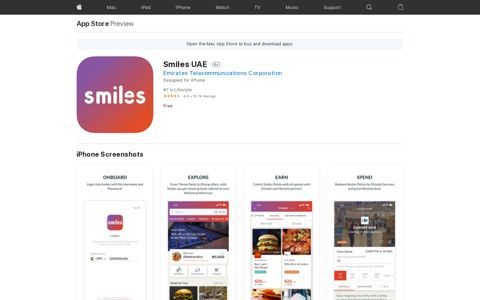 ‎Smiles UAE on the App Store