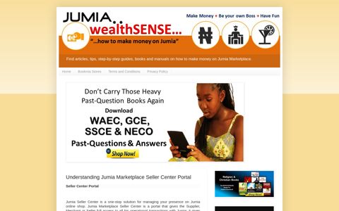 Understanding Jumia Marketplace Seller Center Portal