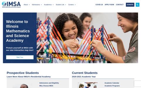 Illinois Mathematics and Science Academy: IMSA Home