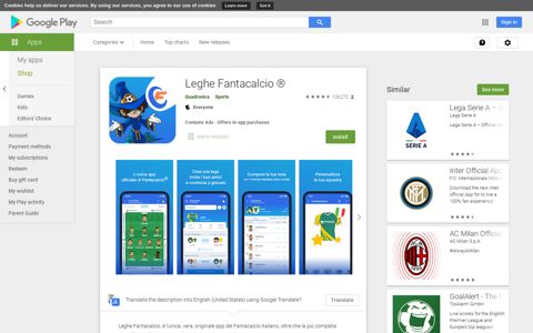 Leghe Fantacalcio ® - Apps on Google Play