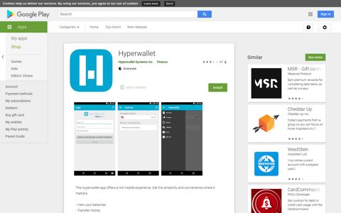 Hyperwallet - Apps on Google Play