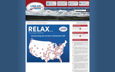 Land Air Express :: Home Page