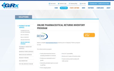Online Inventory Program - Guaranteed Returns