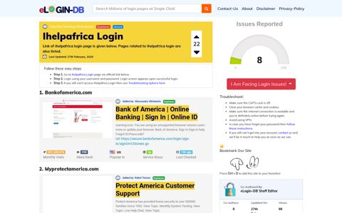 Ihelpafrica Login - A database full of login pages from all over ...