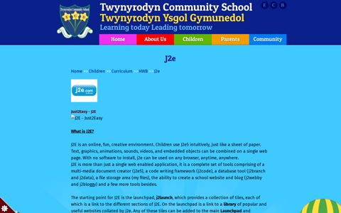 J2e | Twynyrodyn Community School