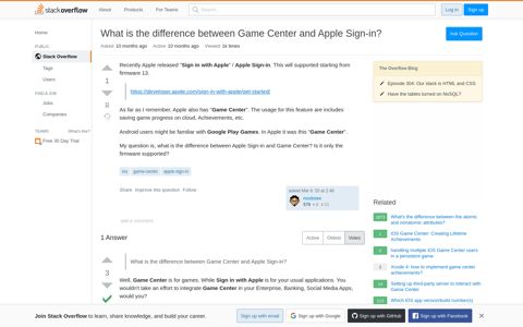What is the difference between Game Center and Apple Sign ...