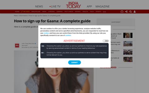How to sign up for Gaana: A complete guide - Information News