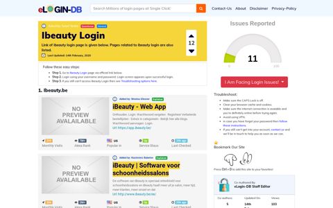 Ibeauty Login - A database full of login pages from all over the ...