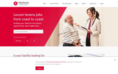 Weatherby Healthcare: Locum Tenens Physician Jobs ...