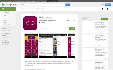 Halo Leisure - Apps on Google Play