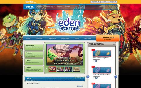 Eden Eternal - Free MMORPG at Aeria Games