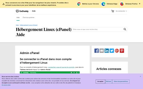 cPanel admin | Linux Hosting (cPanel) - GoDaddy Help US