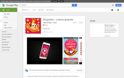 Kingoloto - Loterie gratuite - Apps on Google Play