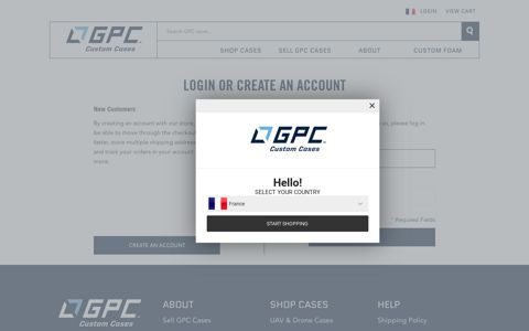 Login or Create an Account - Go Professional Cases