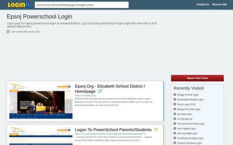Epsnj Powerschool Login - Loginii.com