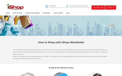 How to Shop - Ishop Worldwide