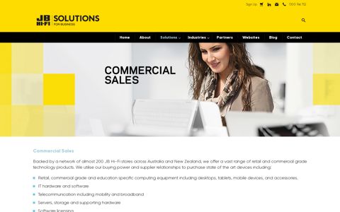 Commercial Sales | JB Hi-Fi Solutions