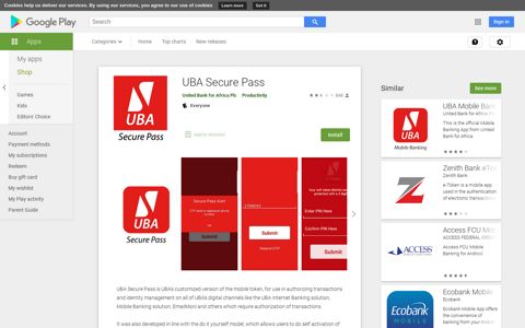 UBA Secure Pass - Apps on Google Play