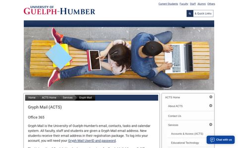 Gryph Mail (ACTS) | guelphhumber.ca
