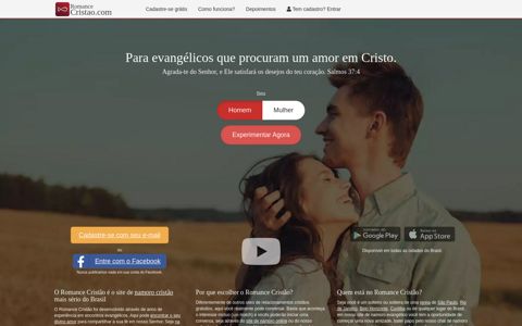 RomanceCristao.com® Site de namoro evangélico e amor ...