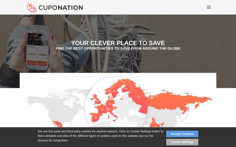 CupoNation - Your clever place to save