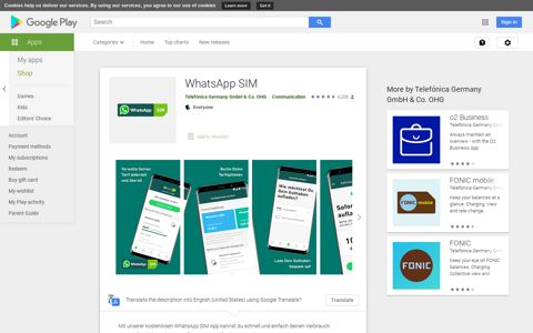 WhatsApp SIM - Apps on Google Play