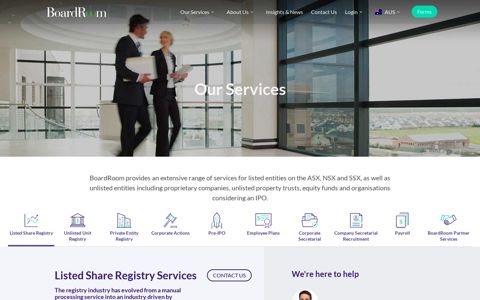 Share Registry & AGM Services Australia | BoardRoom