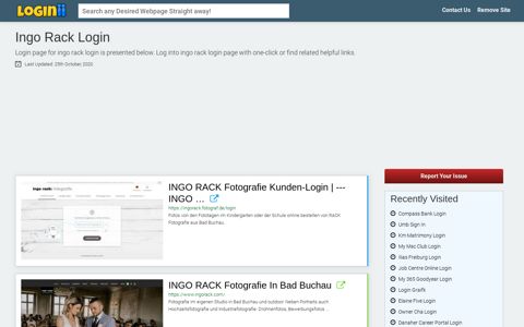 Ingo Rack Login | Accedi Ingo Rack - Loginii.com