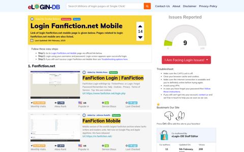 Login Fanfiction.net Mobile - штыефпкфь login 0 Views