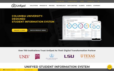 Student Information System: SIS for Higher Education | Unifyed