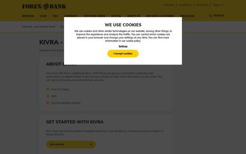 Kivra - your digital postbox - FOREX Bank