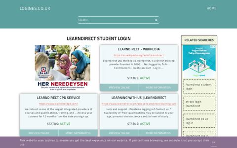 learndirect student login - General Information about Login