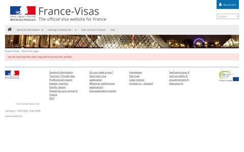 The official website for visa application ... - France-visas.gouv.fr