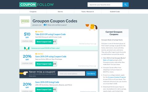 Groupon.com Coupon Codes 2020 (80% discount ...