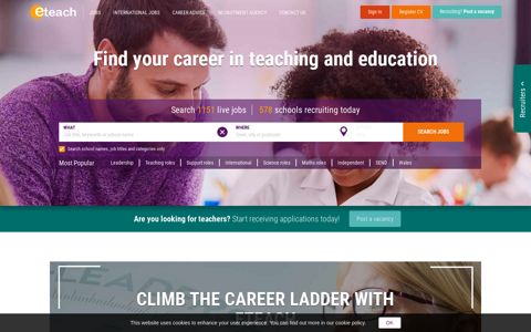 eTeach: Teaching Jobs and Recruitment