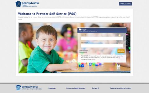 Welcome to Provider Self-Service (PSS) - Services for ...