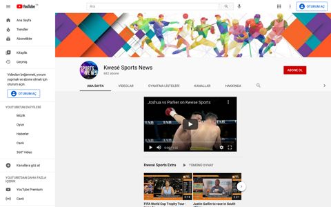 Kwesé Sports News - YouTube