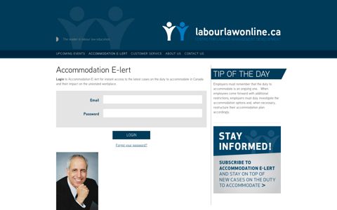 Customer Login | labourlawonline.ca