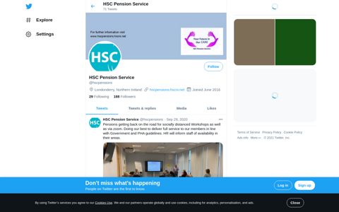 HSC Pension Service (@hscpensions) | Twitter