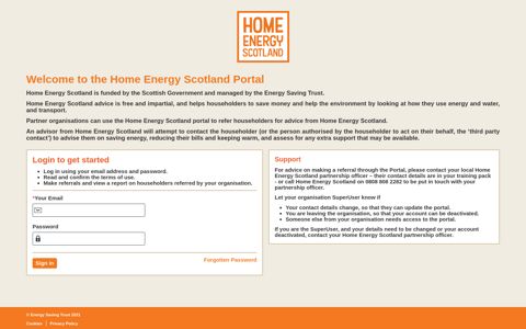 Home Energy Scotland Portal