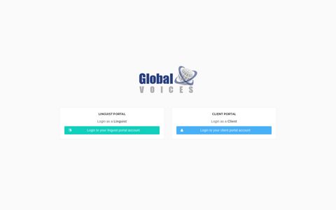 Global Voices Portal
