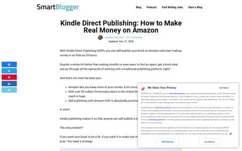 Kindle Direct Publishing: How to Make Real Money on Amazon