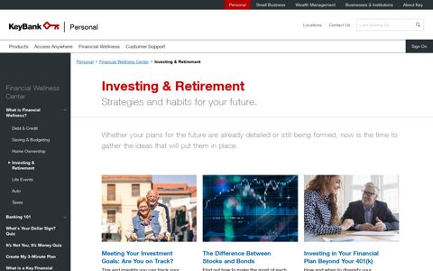 Investing & Retirement | KeyBank