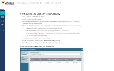 Configuring the GlobalProtect Gateway - Symantec Help Center