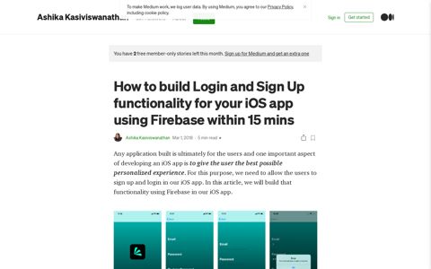 How to build Login and Sign Up functionality for your iOS app ...