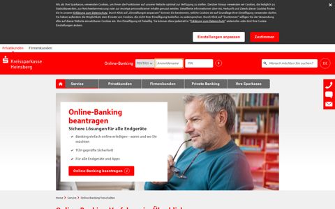 Online-Banking | Kreissparkasse Heinsberg
